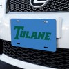 Tulane University Secondary Logo Novelty Metal Vanity Tag License Plate - 2 of 4