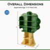 Infans Tree Bookcase Kids 6-Tier Toy Storage Organizer with Open Storage Shelves - 2 of 4
