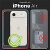 Vena For Apple iPhone 17 Air Case Clear, Bump Resistant Crystal Clear Cover, Drop Protection Back Slim Protective Phone Case - 2 of 4