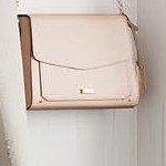 white against dark brown