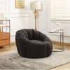 Teddy Fabric Large Bean Bag Chair,Adult Fluffy Bean Bag Chair,Bean Bag Sofa Chair With Armrests,Living Room Bean Bag Chair-Cuddlewood - 2 of 4