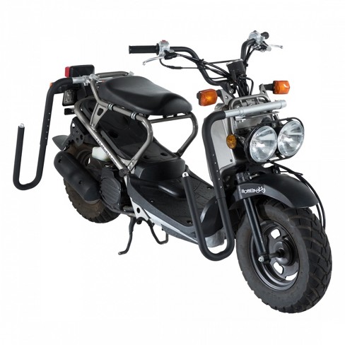 Moved By Bikes Moped & E-Bike Rack Surfboard Carrier Bolt-on Boards up to 12ft Black - image 1 of 4