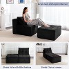 MAXYOYO Modular Sectional Sofa Couch, Sleeper Chair Modern Boneless Couch for Living Room, No Assembly Required - 2 of 4
