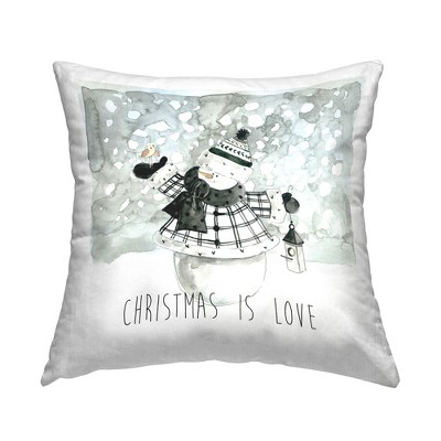 Stupell Industries Christmas is Love Snowman