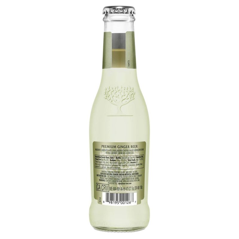 Fever-Tree Premium Ginger Beer Bottles - 4pk/6.8 fl oz, 5 of 7