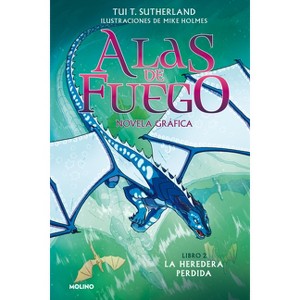 La Heredera Perdida (Novela Gráfica) / The Lost Heir (Graphic Novel) - (Alas de Fuego) by  Tui T Sutherland (Paperback) - 1 of 1