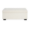 Christopher Knight Home Kalysta Contemporary Rubberwood Upholstered Rectanglar Storage Ottoman - 2 of 4