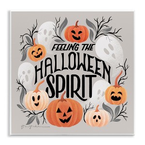 Stupell Industries Feeling Halloween Spirit Wall Plaque Art - 1 of 4