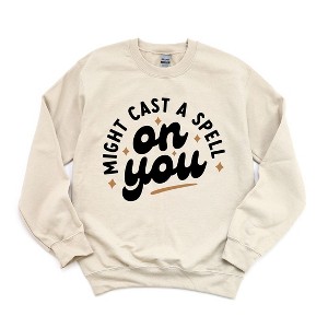 Simply Sage Market Women's Graphic Sweatshirt Might Cast A Spell On You - 1 of 4