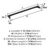 Amerock Merced Pull for Cabinets, Drawers, and Furniture - 4 of 4