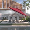 CASAINC 11 ft Square Cantilever Patio Umbrella with Tilt Patio and 360° Base Rotation - Base Not Included - 2 of 4