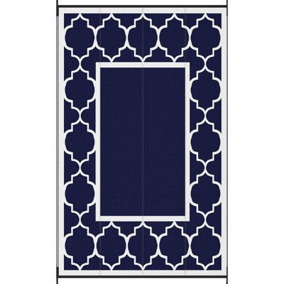 blue & white
