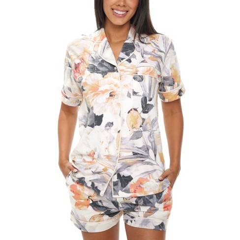 Women's Short Sleeve Top And Shorts Pajama Set - Colsie™ : Target