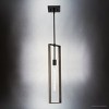 Urban Ambiance Luxury Minimalist Indoor Pendant,  24-3/8''H x 6"W x 6''D,  Matte Black Finish, UHP4913 - 4 of 4