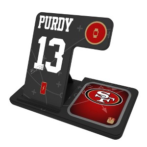 NFL San Francisco 49ers Players Game Tactic 15-Watt 3 in 1 Charging Station - 1 of 4