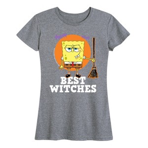 Women's - SpongeBob SquarePants - Best Witches Short Sleeve Graphic T-Shirt - 1 of 4