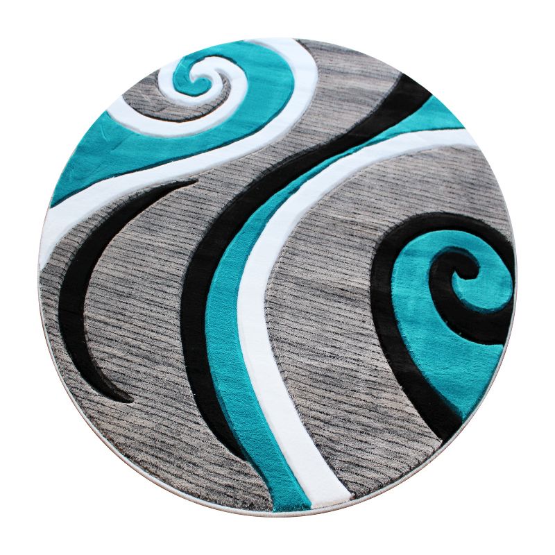 Masada Rugs Sophia Collection Modern Contemporary Hand Sculpted Area Rug, 1 of 7