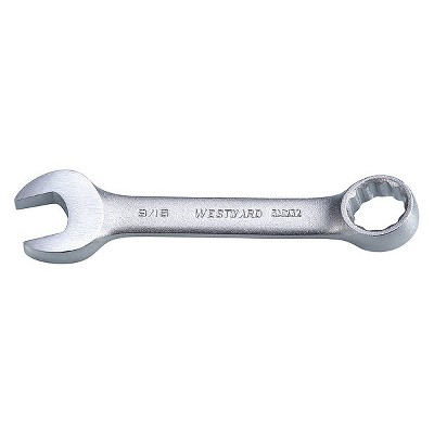 Westward  Combo Wrench,SAE,Rounded,9/16" 5MW32