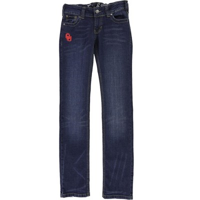 Touch Womens University of Oklahoma Straight Leg Jeans