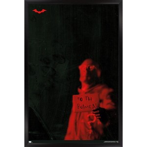 Trends International DC Comics Movie The Batman - The Riddler Teaser One Sheet Framed Wall Poster Prints - 1 of 4