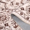 Machine Washable Vintage Area Rugs – Non-Slip Low Pile Rug with Rubber Backing,Living Room & Dining Room - 2 of 4
