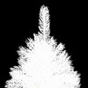 vidaXL Christmas Tree White PE (Polyethylene), Steel, Plastic - 3 of 4