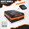 Mockins 30 Cubic Ft Roof Bag Cargo Carrier - 60"x43"x20"-Orange - 4 of 4