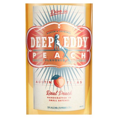 Deep Eddy Peach Vodka - 1L Bottle