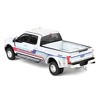 Greenlight 1/64 2019 Ford F-350 Lariat Dually Pickup Truck, White with Custom Stripes, Dually Drivers Series 16 46160-D - 4 of 4