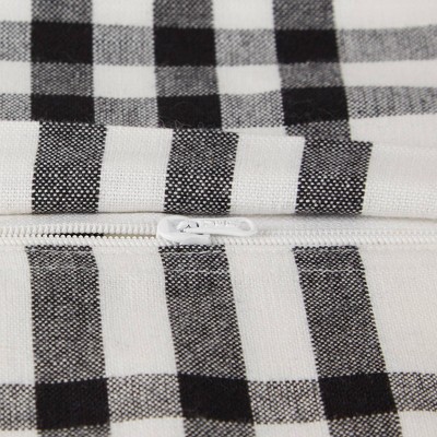Farmhouse Multi-Color Cotton Euro Pillow Cover Set