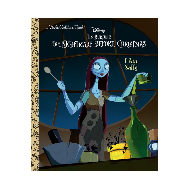 I Am Sally (Disney Tim Burton&#39;s the Nightmare Before Christmas) - (Little Golden Book) by  Nicole Johnson (Hardcover), 1 of 2