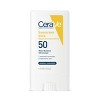 CeraVe 100% Mineral Sunscreen Stick for Face and Body - SPF 50 - 0.47oz - image 3 of 4