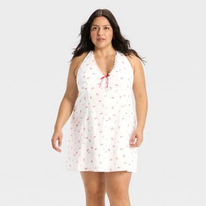Women's Button-Front Mini Sundress - Wild Fable™ - 1 of 3