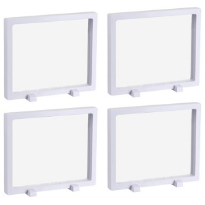Unique Bargains ABS frames and TPU film 3D Jewelry Box with Base 4 Pcs - 1 of 4