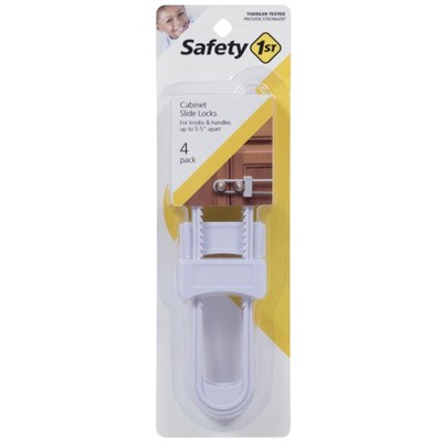 Safety 1st Cabinet Slide Locks - 4pk