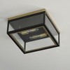 Maxim Lighting Neoclass 2 - Light Flush Mount in  Black/Gold - 2 of 3