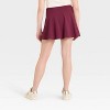 Girls' Lace Trim A-Line Mini Skort - art class™ - 2 of 3