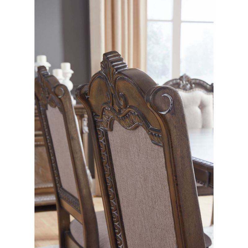 Set of 2 Charmond Dining Room Chair Brown - Signature Design by Ashley, 4 of 7