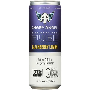 Angry Angel Drink Energy Blackberry Lemon - Case of 12 - 12 FO - 1 of 1