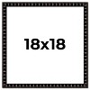 PosterPalooza | 18x18 Bamboo Picture Frame, UV Acrylic, 4 Finishes - Brown, Black, Gold, and Natural - 2 of 4