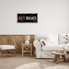 Stupell Industries Happy Halloween Spooky Stars Black Framed Floater Canvas Wall Art - 2 of 4