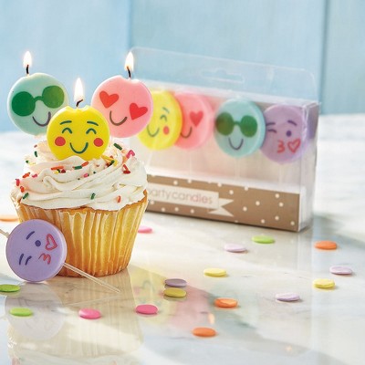 tagltd Emoji Shape Candles Set of 4