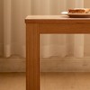 Racxily Solid Oak Dining Chairs - FAS-Grade North American Oak, Natural Wood, Comfortable Design for Dining/Living Room - 3 of 4