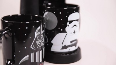 Star Wars Darth Vader and Stormtrooper Single Cup Coffee Maker with 2 Mugs-  Cup of the Dark Side