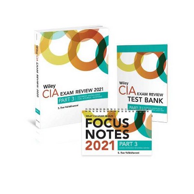 Wiley CIA Exam Review 2021 + Test Bank + Focus Notes: Part 3, Business Knowledge for Internal Auditing Set - by  S Rao Vallabhaneni (Paperback)