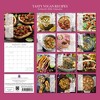2026 Square Wall Calendar, Vegan Recipes, 16-Month Food Theme with 180 Reminder Stickers (12x12 In) - 4 of 4