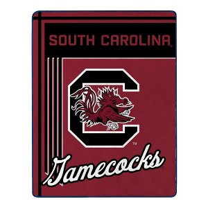 Sweet Home Collection NCAA South Carolina Gamecocks 46" x 60" Raschel Throw Blanket - 1 of 4