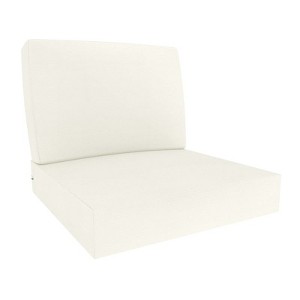 Covers&All Outdoor Sunbrella Deep Seat Cushion Set, Water, UV & Fade Resistant Seat & Back Cushions for Outdoor Furniture - 1 of 4