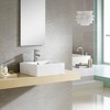Fine Fixtures Square Vessel Sink Vitreous China w Overflow - 4 of 4