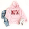 Simply Sage Market Women's Graphic Hoodie Peace Love Cupid Balloon Letters - 2 of 3